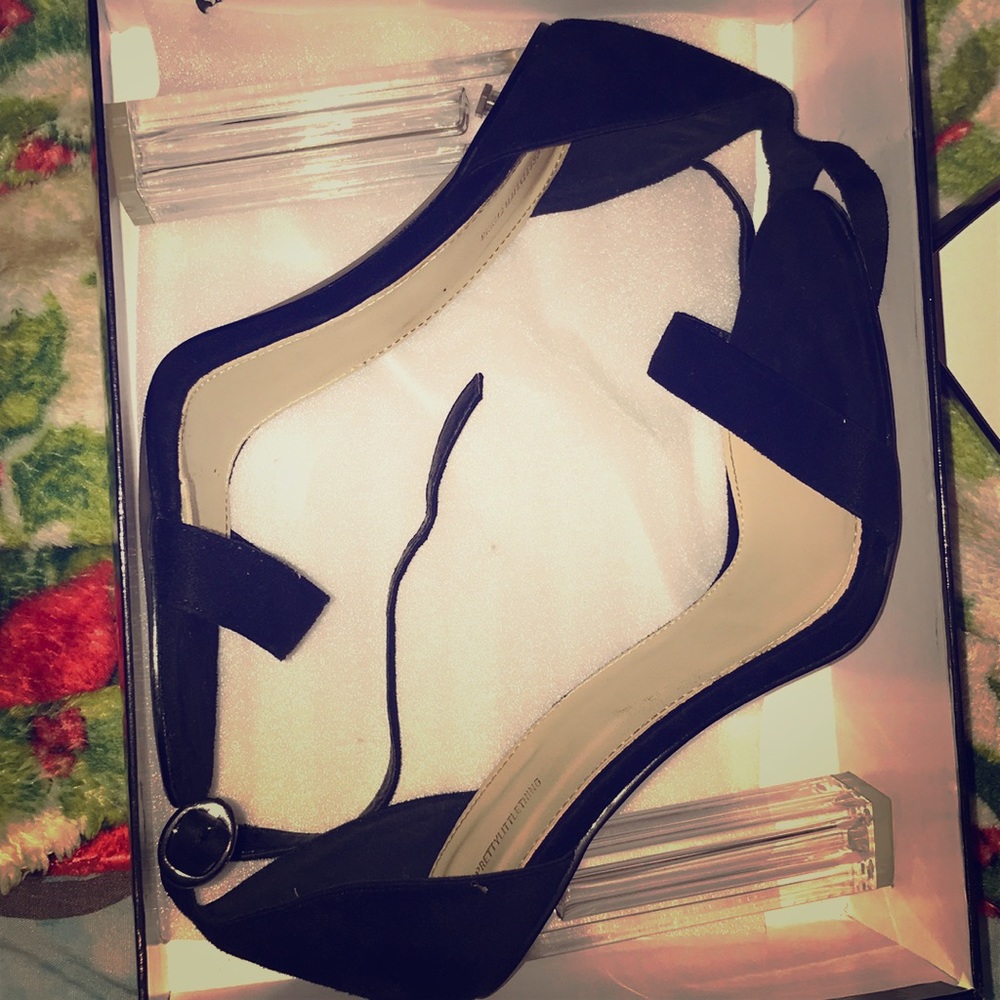 Black Suede Heels